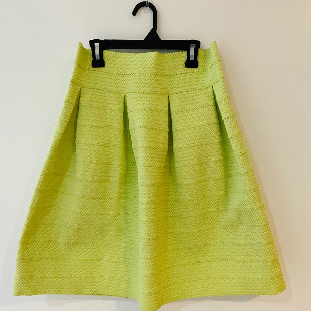 Light green skirt
